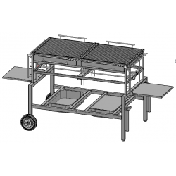 Grill DUPLEX Edelstahl (2024) - SE